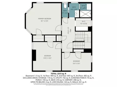 Floorplan - 3449 Craig Ave, Cincinnati, OH 45211 photo 2 of 4