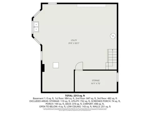 Floorplan - 3449 Craig Ave, Cincinnati, OH 45211 photo 4 of 4