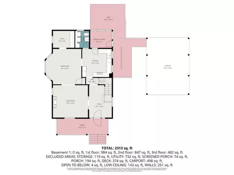 Floorplan - 3449 Craig Ave, Cincinnati, OH 45211 photo 1 of 4