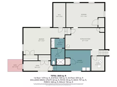 Floorplan - 9864 Baughman Rd, Harrison, OH 45030 photo 3 of 3