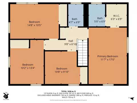 Floorplan - 1676 Laval Dr, Cincinnati, OH 45255 photo 2 of 4