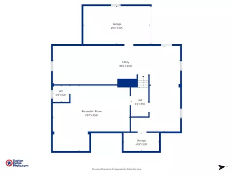 Floorplan - 2133 Ronaldson Ave, Cincinnati, OH 45230 photo 1 of 3