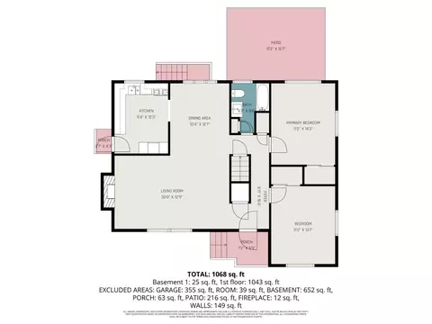Floorplan - 2938 Temple Ave, Cincinnati, OH 45211 photo 1 of 2