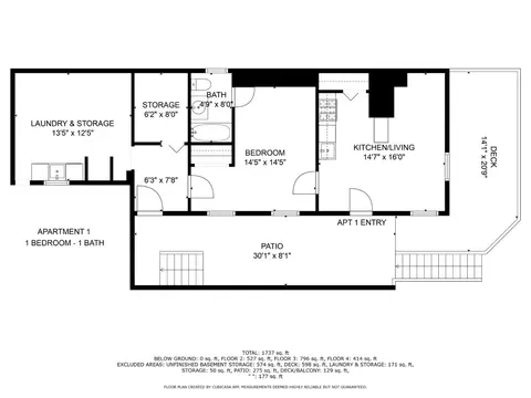 Floorplan - 982 Hatch St, Cincinnati, OH 45208 photo 3 of 5
