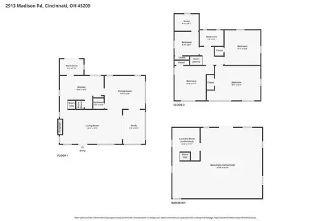 Floorplan - 2913 Madison Rd, Cincinnati, OH 45209 photo 1 of 3
