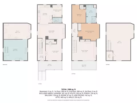 Floorplan - 416 Torrence Ct, Cincinnati, OH 45202 photo 5 of 5