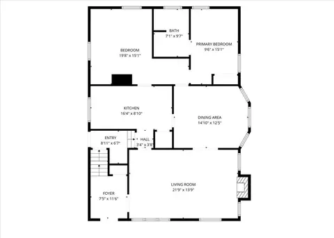 Floorplan - 558 Howell Ave, Cincinnati, OH 45220 photo 2 of 4
