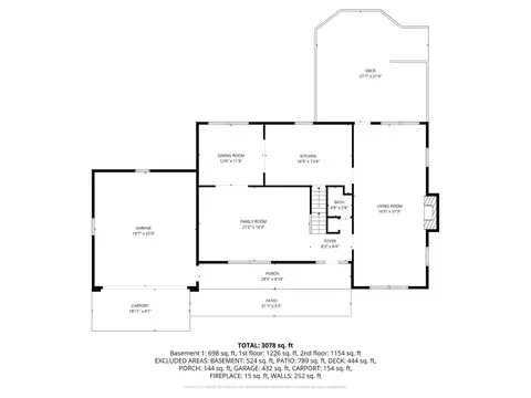 Floorplan - 650 Allencrest Ct, Cincinnati, OH 45231 photo 2 of 4