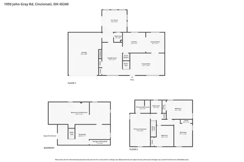 Floorplan - 1959 John Gray Rd, Cincinnati, OH 45240 photo 2 of 4