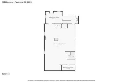 Floorplan - 1040 Burns Ave, Wyoming, OH 45215 photo 4 of 4