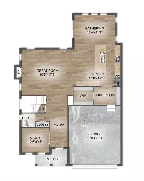 Floorplan - 4722 Alpine Ave, Blue Ash, OH 45242 photo 1 of 3