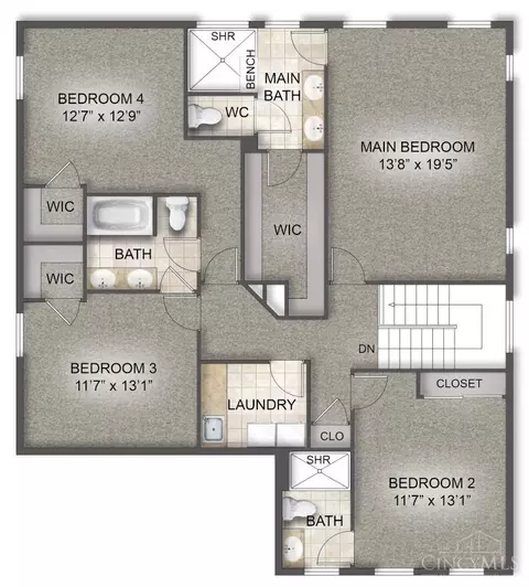Floorplan - 4722 Alpine Ave, Blue Ash, OH 45242 photo 2 of 3
