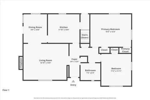 Floorplan - 113 Siebenthaler Ave, Reading, OH 45215 photo 1 of 3
