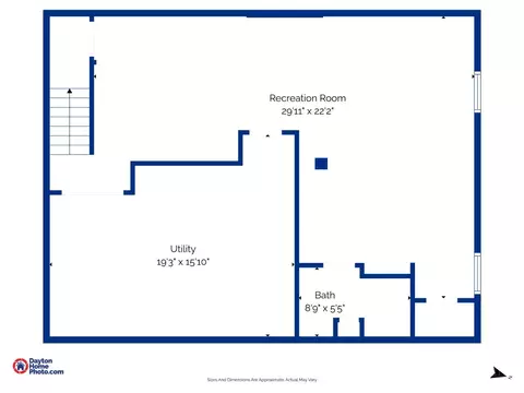 Floorplan - 9007 Rolling Ln, Cincinnati, OH 45236 photo 2 of 2