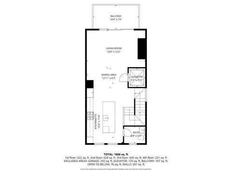 Floorplan - 3906 Edwards Rd, Cincinnati, OH 45209 photo 2 of 5