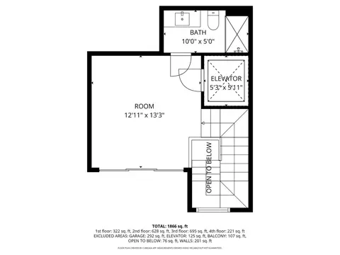 Floorplan - 3906 Edwards Rd, Cincinnati, OH 45209 photo 4 of 5