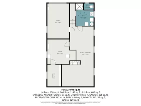 Floorplan - 1114 Benz Ave, Cincinnati, OH 45238 photo 3 of 3