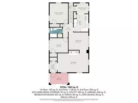 Floorplan - 1114 Benz Ave, Cincinnati, OH 45238 photo 1 of 3