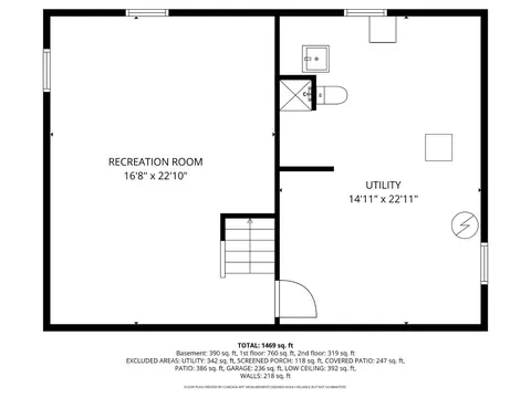 Floorplan - 1710 Krylon Dr, Reading, OH 45215 photo 3 of 4
