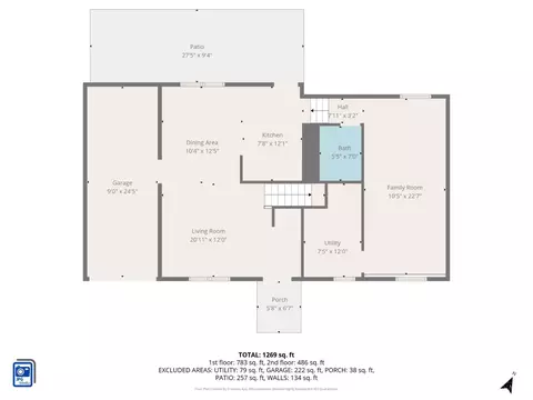 Floorplan - 1034 Kemper Rd, Forest Park, OH 45240 photo 1 of 3
