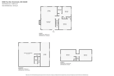 Floorplan - 5306 Fox Rd, Cincinnati, OH 45239 photo 4 of 4