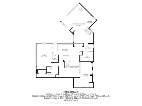 Floorplan - 9566 Galecrest Dr, Cincinnati, OH 45231 photo 3 of 4