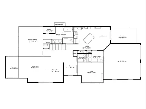Floorplan - 8241 Abbott Ln, Cincinnati, OH 45249 photo 1 of 2