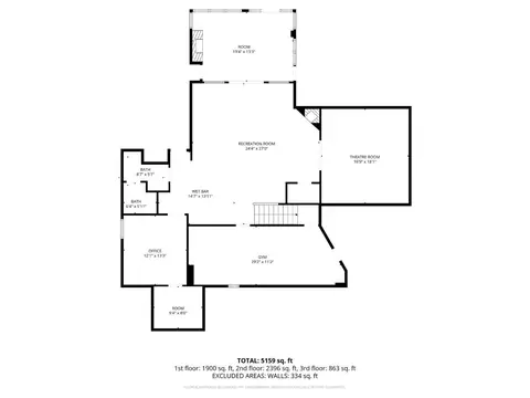 Floorplan - 855 Willow Oak Ct, Springboro, OH 45066 photo 3 of 3