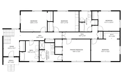 Floorplan - 411 Beechtree Dr, Cincinnati, OH 45224 photo 2 of 3