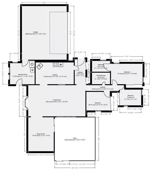 Floorplan - 1108 Pepper Hill Dr, Kettering, OH 45429 photo 1 of 1