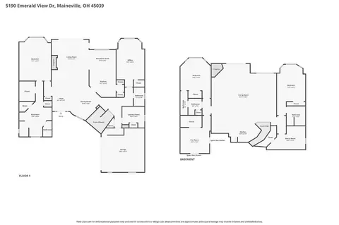 Floorplan - 5190 Emerald View Dr, Hamilton Township, OH 45039 photo 1 of 1