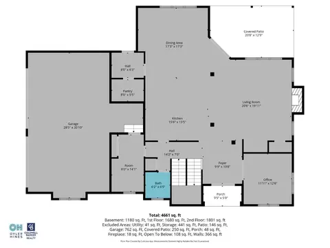 Floorplan - 3266 Harborside Dr, Cincinnati, OH 45248 photo 1 of 4