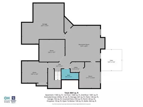 Floorplan - 3266 Harborside Dr, Cincinnati, OH 45248 photo 3 of 4
