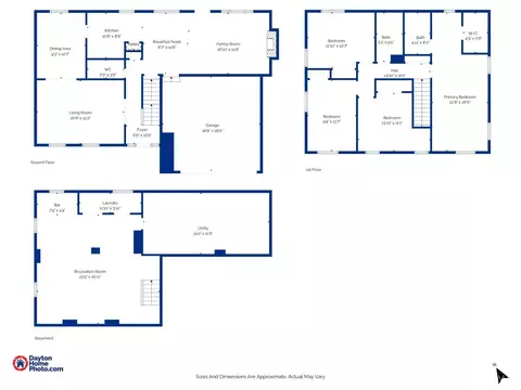 Floorplan - 2784 Mahoning Ct, Cincinnati, OH 45233 photo 3 of 4