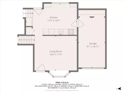 Floorplan - 11424 Riga Ct, Forest Park, OH 45240 photo 1 of 4