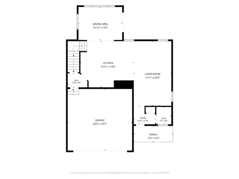 Floorplan - 7025 Locker Ct, Cincinnati, OH 45224 photo 1 of 3