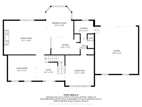 Floorplan - 966 Legendary Run, Cincinnati, OH 45245 photo 3 of 4