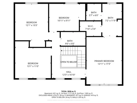 Floorplan - 966 Legendary Run, Cincinnati, OH 45245 photo 4 of 4