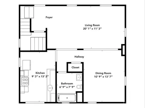 Floorplan - 2488 Kipling Ave, Cincinnati, OH 45239 photo 1 of 3