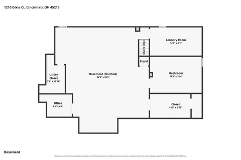 Floorplan - 1210 Dixie Ct, Lincoln Heights, OH 45215 photo 1 of 3