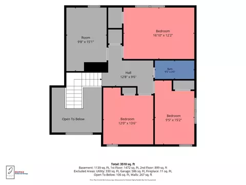 Floorplan - 2056 Persimmon Ct, Cincinnati, OH 45231 photo 3 of 4