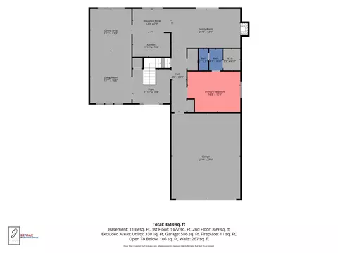 Floorplan - 2056 Persimmon Ct, Cincinnati, OH 45231 photo 1 of 4