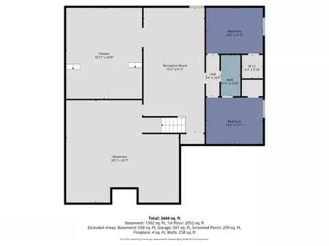 Floorplan - 7825 Trailwind Dr, Montgomery, OH 45242 photo 2 of 2