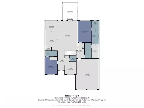 Floorplan - 7825 Trailwind Dr, Montgomery, OH 45242 photo 1 of 2