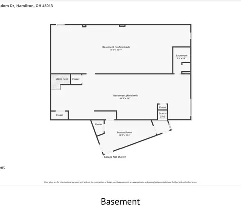 Floorplan - 121 Random Dr, Hamilton, OH 45013 photo 4 of 4