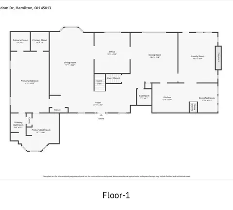 Floorplan - 121 Random Dr, Hamilton, OH 45013 photo 1 of 4