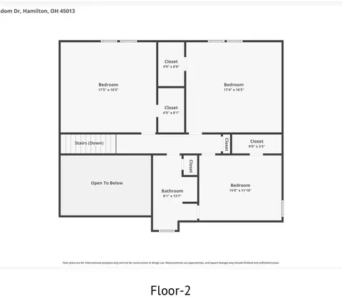 Floorplan - 121 Random Dr, Hamilton, OH 45013 photo 2 of 4