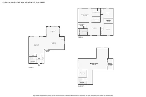 Floorplan - 5752 Rhode Island Ave, Cincinnati, OH 45237 photo 4 of 4