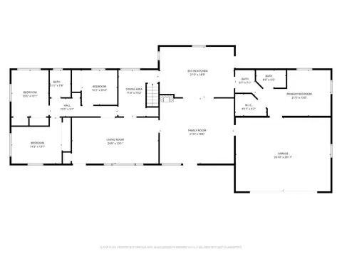 Floorplan - 911 Lakeside Dr, Cincinnati, OH 45231 photo 1 of 3