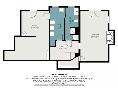 Floorplan - 3518 Cornell Pl, Cincinnati, OH 45220 photo 2 of 6